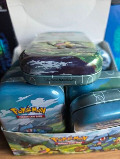 Pokemon Sinnoh stars Mini tin display