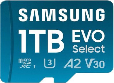 Samsung EVO Select 1TB microSD card