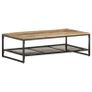 Coffee Table 110x60x35 cm Solid Reclaimed Wood Image 9