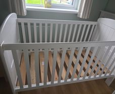 cot and mattress