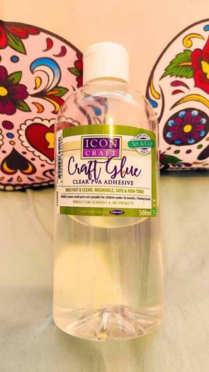 Icon Craft Clear Craft Glue 500 ml (PVA Adhesive)