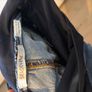 Ladies Seraphine Maternity Distressed Jeans UK 14 Petite Image 4
