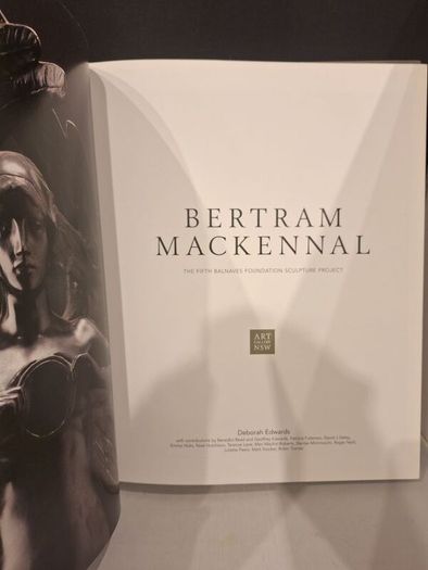 SALE!  MACKENNAL - Bertram Mackennal - The fifth Balnaves Foundation Sculpture Project