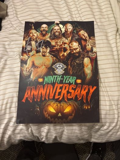 OTT 9th Anniversary signed poster