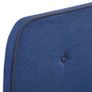 Bed Frame Blue Fabric 90x190 cm Image 5