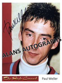 Paul Weller  Autograph