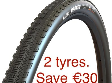 Free delivery: 2 Maxxis Reaver EXO TR 700 x 40