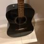Fender CD-60 Black and Capo Image 3
