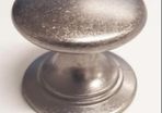 Knob40mm Round Brosna Pewter 100 Available