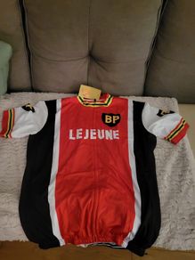Retro cycling jersey