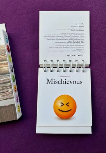 DAILY MOOD Flipchart - Office Gift, Counter-top