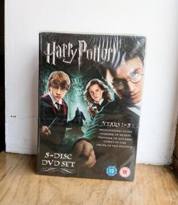 Sealed Harry Potrer Years 1-5 5 Disc Dvd Box Set