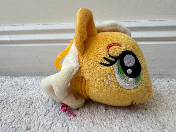 My Little Pony Plush Coin Purse with clip-on Applejack Please see photos