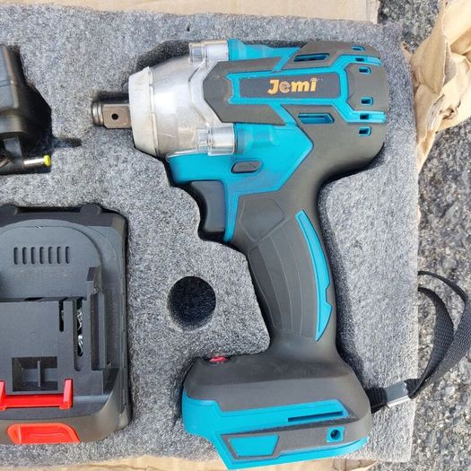 Jemi 21V Impact Gun includes 2 Batteries and Charger