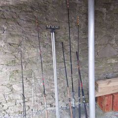 Fishing rods, rest, weatherproof container