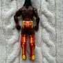 WWE Kofi Kingston Mattel Figure Wrestling Basic Series 10 The New Day Used his left hand is scrolling not fixed Please look at the pictures Image 7