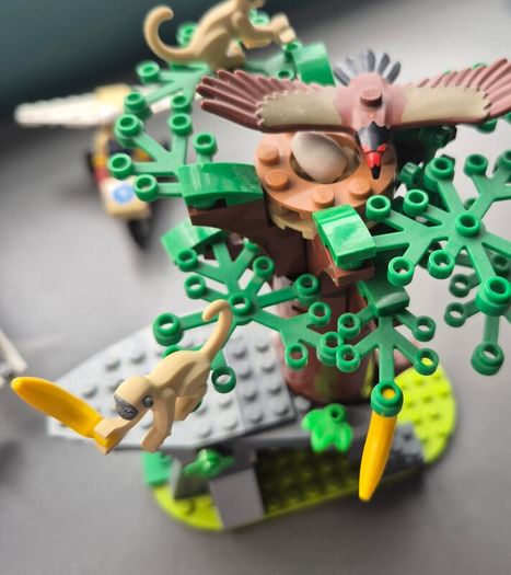 LEGO City 60307 Wildlife Rescue Camp - 100% COMPLETE with All Figures & Accessories!