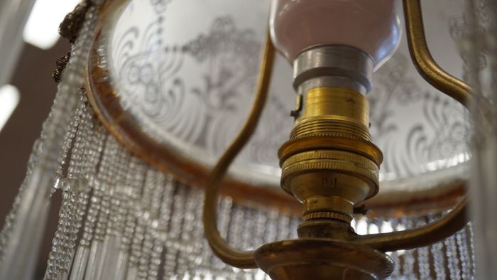 Vintage Brass Table Lamp