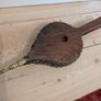 Victorian timber brass and leather bellows Image 2