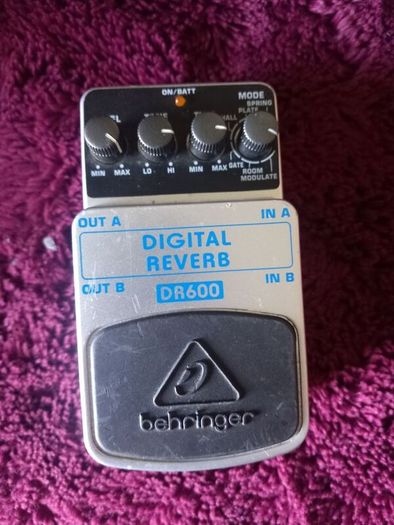 behringer dr600 reverb