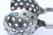Vintage Tea Bag Squeezers, Silver Plate, Tea Bag Tongs