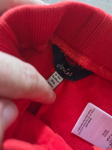 0-3m, Joules Soft Trousers/Bottoms
