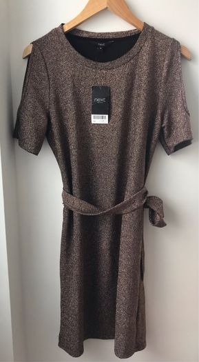 Next metallic effect dress size 10 New