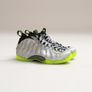 Nike Air Foamposite One Prm Silver Volt Camo Uk 11/us 12 Deadstock Image 3