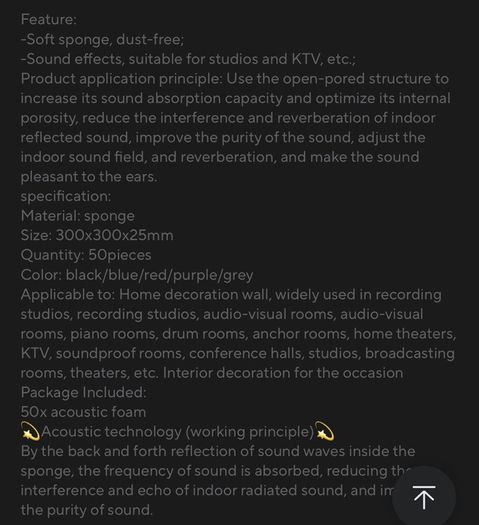 Acoustic panels - remove studio echo