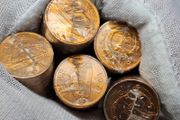 Ireland 1971 1/2p Half Penny Coin Roll Original Sealed
