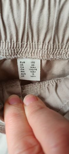 H&M relaxed trousers. Light material