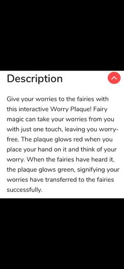 Irish Fairy Door Interactive Worry Plaque - Brand New