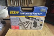 Power Craft Air Chisel Kit Boxed used Once or Twice