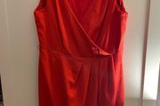 Red tulip dress