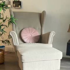 IKEA Arm chair & footstool