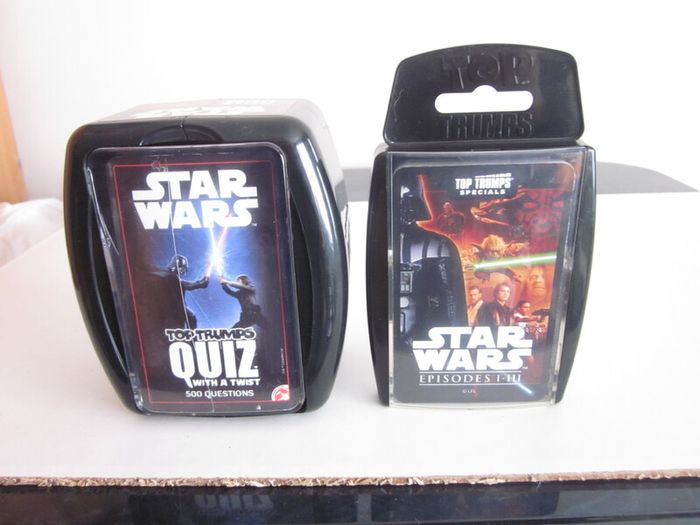 2 Star Wars Top Trumps Quiz&Card Games