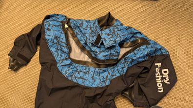 Drysuit, Dry Suit, Dry Fashion, Sailing Suit, Kayak Drysuit, SUP Gear, Waterproof Suit, Watersports, Size XL, TIZIP, Dinghy Sailing, Paddling Gear