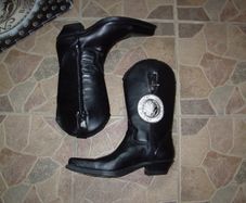 Oryginal Spanish Cowboy biker western boots by New rock 10 uk 44 eu