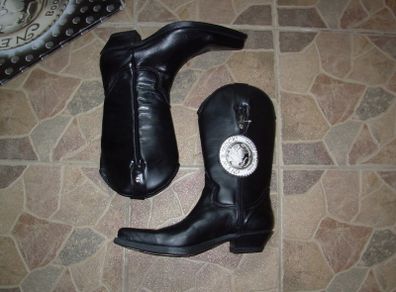 Oryginal Spanish Cowboy biker western boots by New rock 10 uk 44 eu