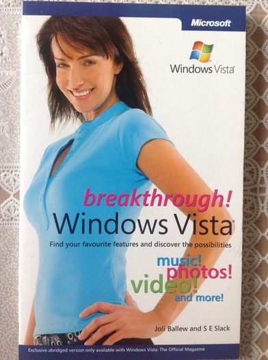 Computer solutions books for Vista.