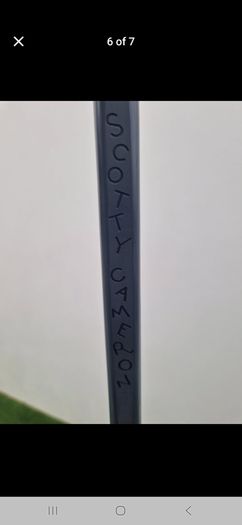 R/H 33" Scotty Cameron Phantom X 8.5
