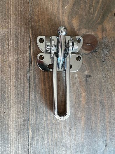 door latch - polished chrome - brand new never used