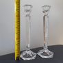 Mikasa Cambridge Pair Of 6.5 Inch Crystal Single Light Candle Holders Image 3
