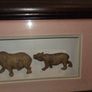 Chichewa Tribe Carved Wooden African Big 5 Animals Shadow Box Image 5