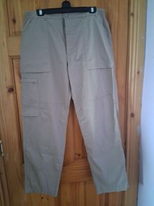 mens regatta cargo trousers size 34x31