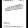 Ideal Lux Quattro designer light/kitchen island light. Image 4