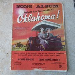 BOOK SALE ------ Oklahoma Song Album  - Rogers and Hammerstein - 1943