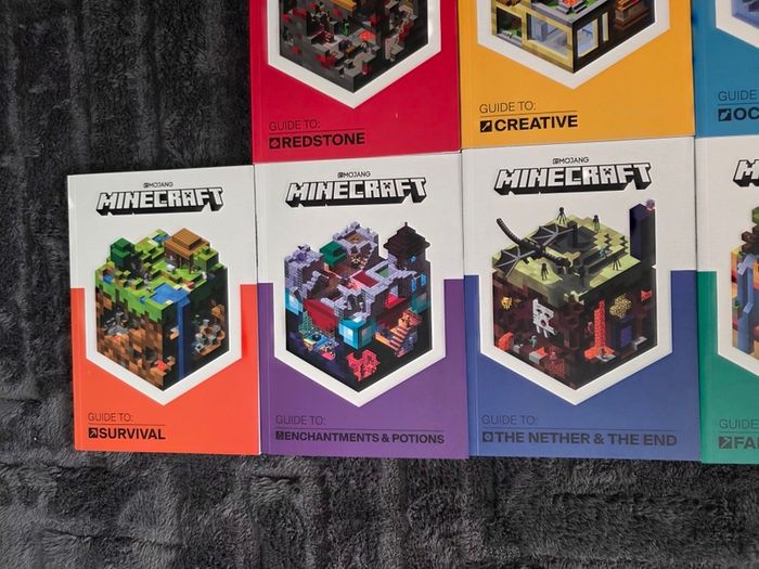 Minecraft Guide Book Set  8 Books can post!