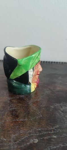 Royal Doulton Miniature Jug - Sairy Gamp - Miniature Jug D 6045 by Leslie Harradine & Harry Fenton