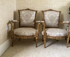 Louis XVI Style Armchairs
